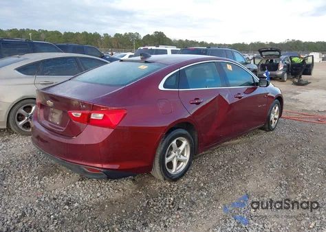 2016 Chevrolet Malibu Ls из США, поврежденный, VIN 1G1ZB5ST5GF284425